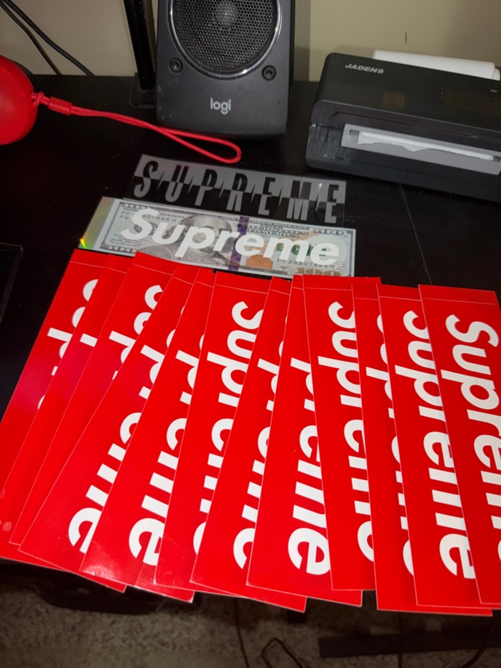 Supreme sticker pack 14 stickers